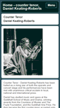 Mobile Screenshot of counter-tenor.com